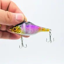 1 pcs 8.8 g about 7 cm Winter Fishing Lures Hard Bait With Lead Inside Lead Fish Ice Sea FishingTackle Swivel Jig Wobbler Lure