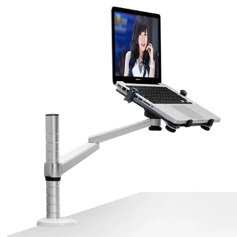 Suporte de Mesa com a Bandeja Terno para 10-15.6 Laptop Stand Titular Braço Escritório Montar Oa-1ss Polegada