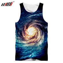UJWI 3D Пейсли танктоп летние топы Мужские 3d цифровой Принт Галактика Космическая Звезда жилет мужские майки унисекс рубашки без рукавов 5XL