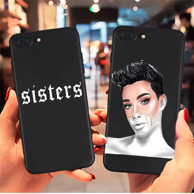 Чехол для iPhone X XR XS Max 8 7 6 6s plus 5S James Charles мягкий силиконовый чехол | Мобильные
