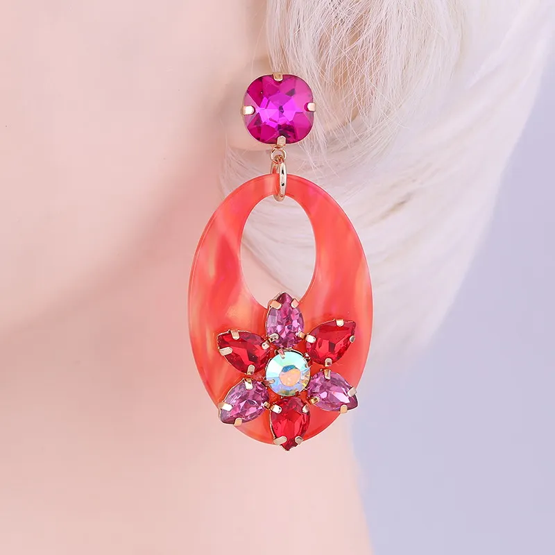 Earrings Red