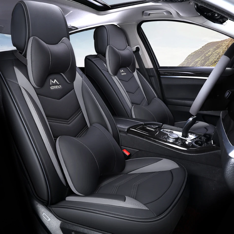 Роскошные кожаные чехлы для сидений автомобиля для Subaru Tribeca Legacy Outback Impreza Forester Legacy Wagon чехлы для сидений автомобилей