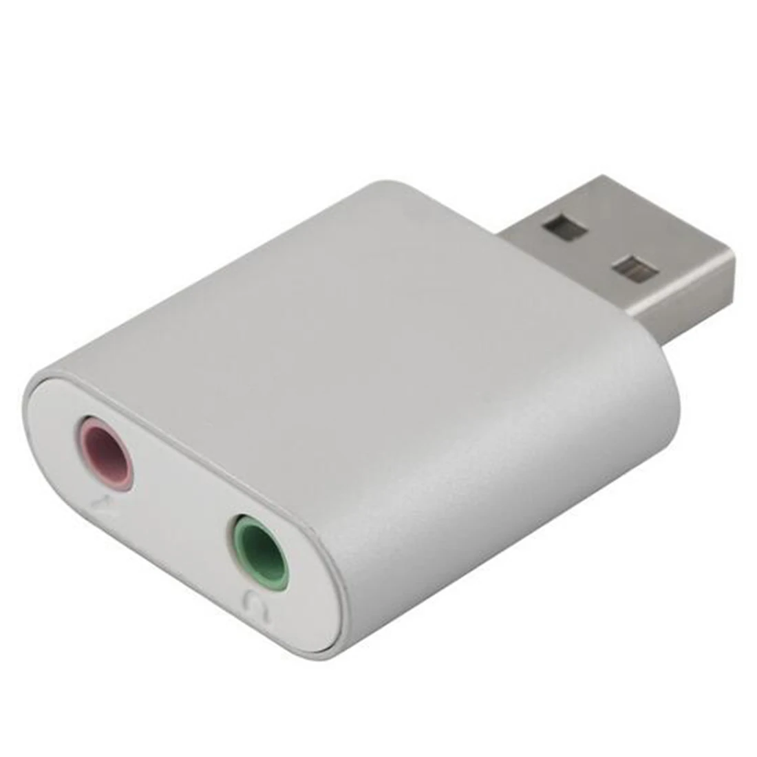 7.1 External USB Sound Card Jack 3.5mm USB Audio Adapter Earphone
