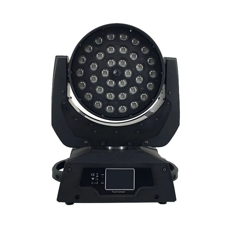 LED Moving Head Wash Light LED Zoom Wash 36x18W RGBWA+UV Color DMX Stage Moving Heads Wash Touch Screen цена LED Moving Head Wash Light LED Zoom Wash 36x18W RGBWA+UV Color DMX Stage Moving Heads Wash Touch Screen цены онлайн