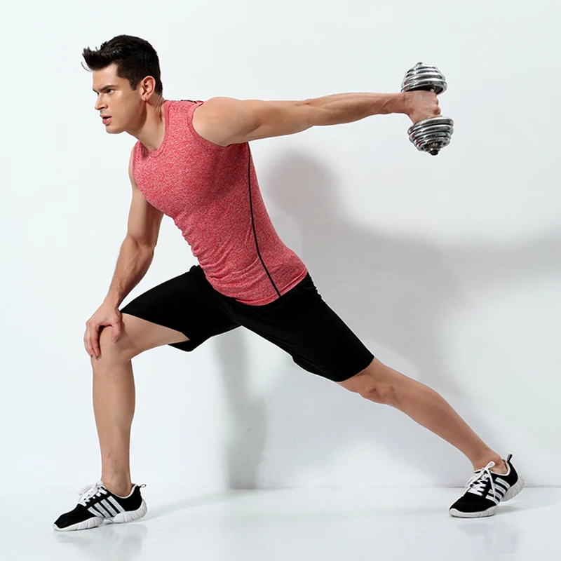 

Summer Running Vests Undershirt Gym shark Men Tank Top Sports Fitness Basketball Quick Dry Camiseta Tirantes Sleeveless Shirt