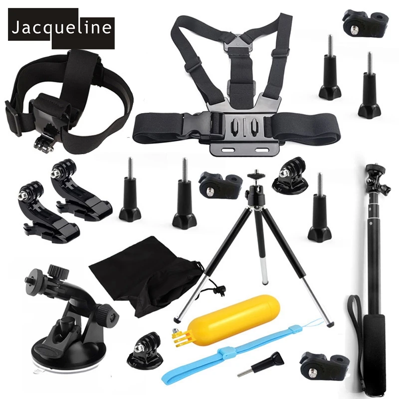 Jacqueline for Set Kit Accessories for Sony Action Cam HDR AS200V AS30V AS100V AS20 AZ1 mini FDR-X1000V/W 4 k for Yi action cam Jacqueline for Set Kit Accessories for Sony Action Cam HDR AS200V AS30V AS100V AS20 AZ1 mini FDR-X1000V/W 4 k for Yi action cam