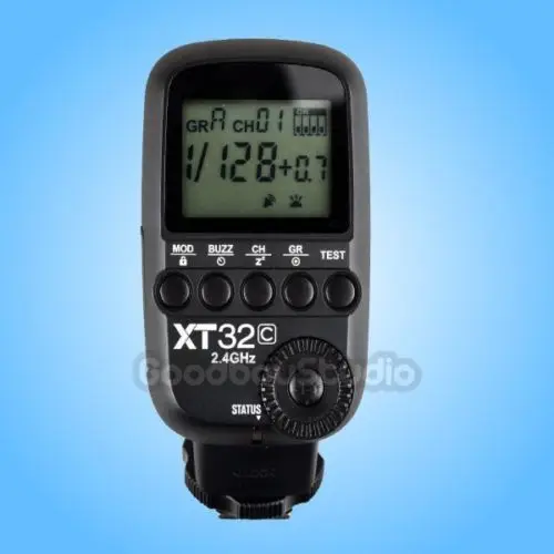 Godox XT32C 2 4G HSS беспроводной 1/8000s высокоскоростной триггер синхронизации для