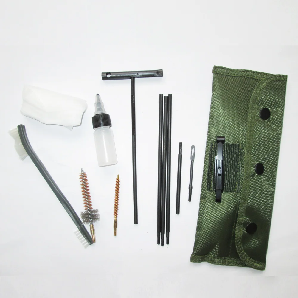 

Green World 15pcs/lot .22cal Gun Cleaning Kit, Clean Rifle Gun brush Tool Set