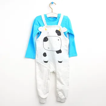 

ebebek HelloBaby Baby Boy Fresh Milk Jumpsuit Sweatshirt Set