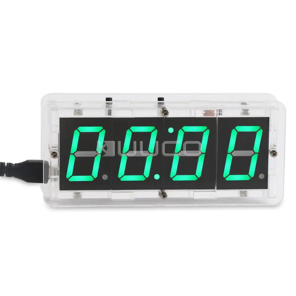 5 PCS/LOT Digtial Meter DC 5V Digital Clock/Thermometer 2 in 1 Panel Meter/Time Meter/Temperature Meter/Monitor/Tester 5 PCS/LOT Digtial Meter DC 5V Digital Clock/Thermometer 2 in 1 Panel Meter/Time Meter/Temperature Meter/Monitor/Tester