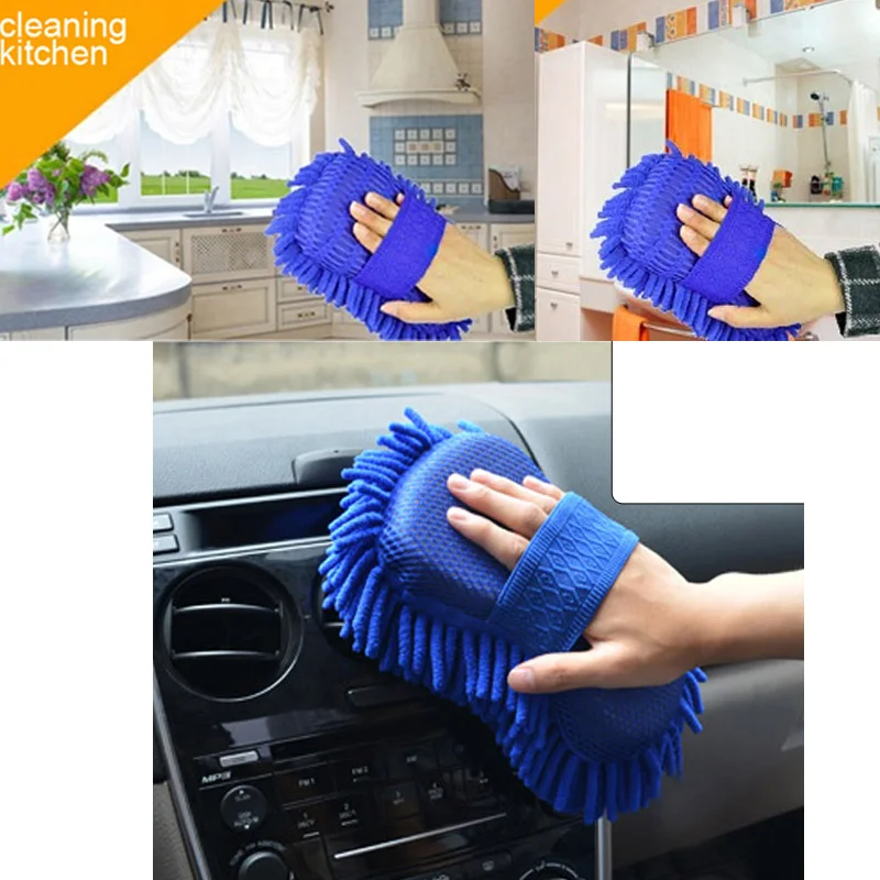 Buy Car Wash Brush Kit Microfiber Car Cleaning Brush cloth Window Clean