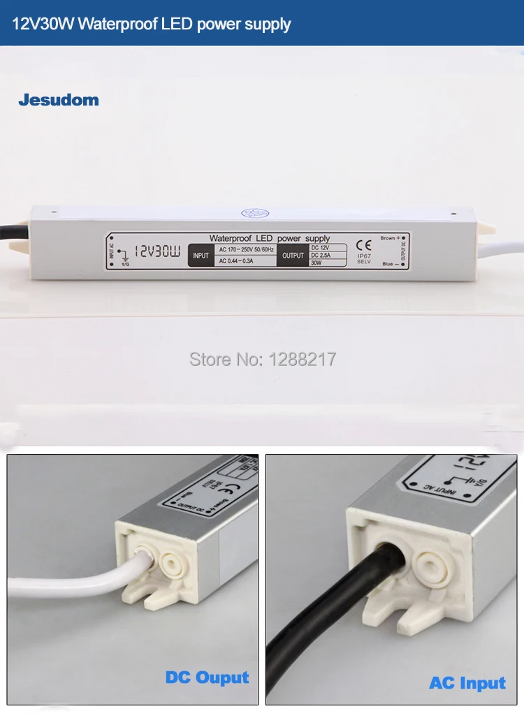 12V30W