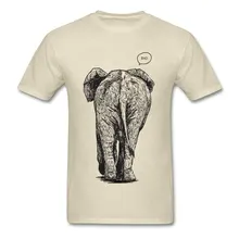 Men Tshirt Bye-bye Elephant Print Mens Tops T Shirt Sweatshirts Funky Short Sleeve T-Shirt 100% Cotton Fabric Crew Neck Tee Men Tshirt Bye-bye Elephant Print Mens Tops T Shirt Sweatshirts Funky Short Sleeve T-Shirt 100% Cotton Fabric Crew Neck Tee