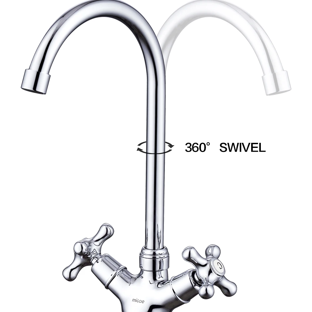 Micoe Kitchen Faucet Kitchen Taps Sink Mixer Taps Deck Mounted