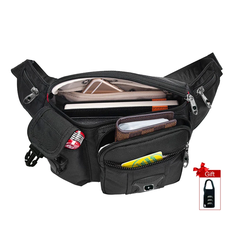 Waist Pack Male High Quality Camouflage Belly Bag Waterproof Motorcycle