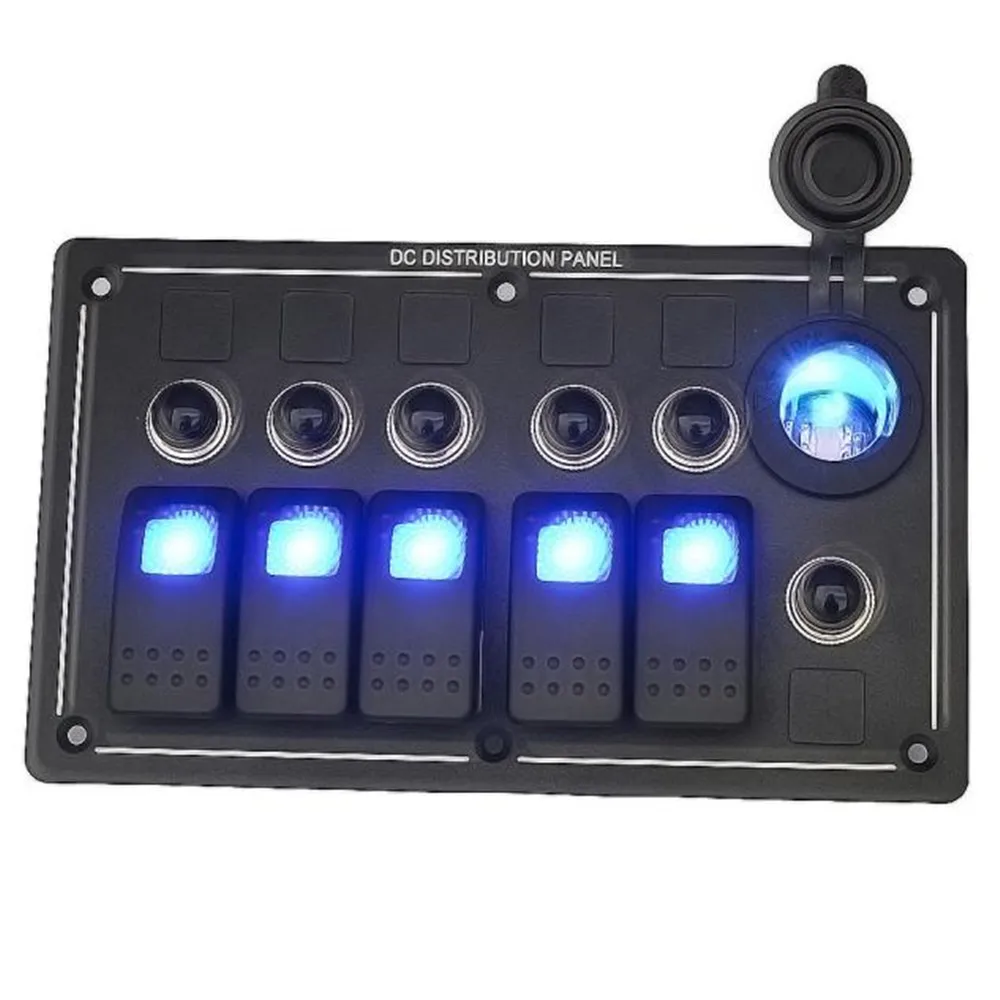 

CARPRIE 8 Gang Rocker Switch Housing Clip Panel Assembly Holder FOR ARB Carling drop shipping