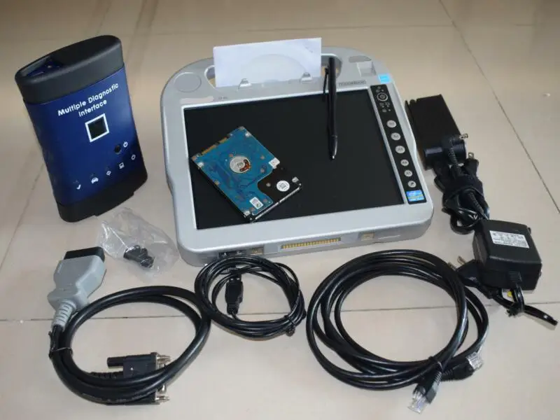  MDI de alta calidad con WiFi con Software HDD instalado en ordenador portátil CF-H2 Tablet la mejor