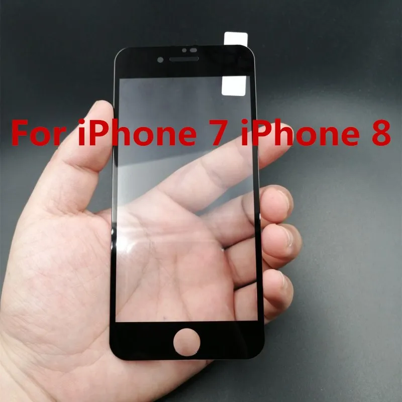 3D изогнутый край Полное покрытие протектор экрана для iPhone 7 6 S 8 закаленное стекло на для iPhone 6 S 7 8 Plus Защитная стеклянная пленка