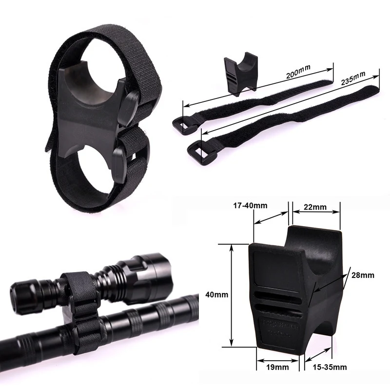 

HOT Universal Bicycle Handlebar Bracket Holder Mount Clip Bicycle Flashlight Scope Stand MTB Bike Light Mount Bracket Clip Bic