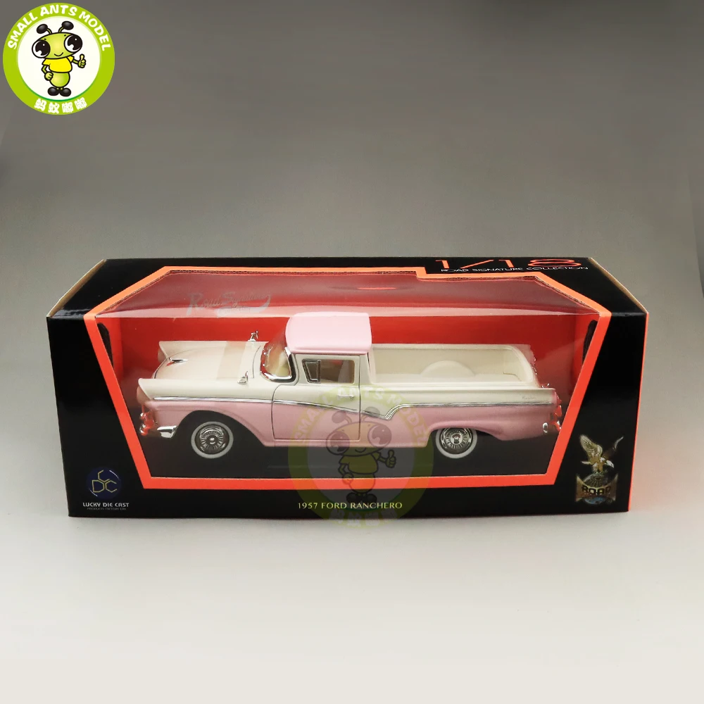 1/18 1957 Ford RANCHERO Pick up Truck Road Signature Diecast Model Car Truck Toys Boys Girls Gift