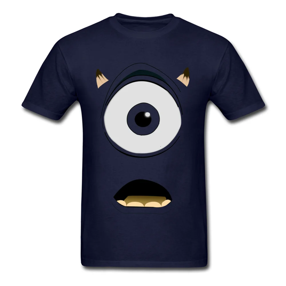  Personalized Tees 2018 Newest Short Sleeve Men Top T-shirts TpicOriginaltitle Printed On Summer Fall T Shirt Crew Neck Mike Wazowski 20750 navy
