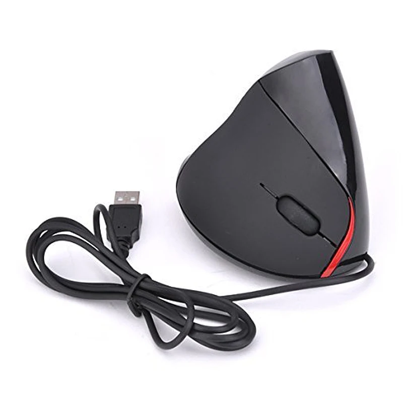 

Newly Wired Vertical Mouse Superior Ergonomic Design Mice 5 Buttons Optical USB Mouse for Gaming