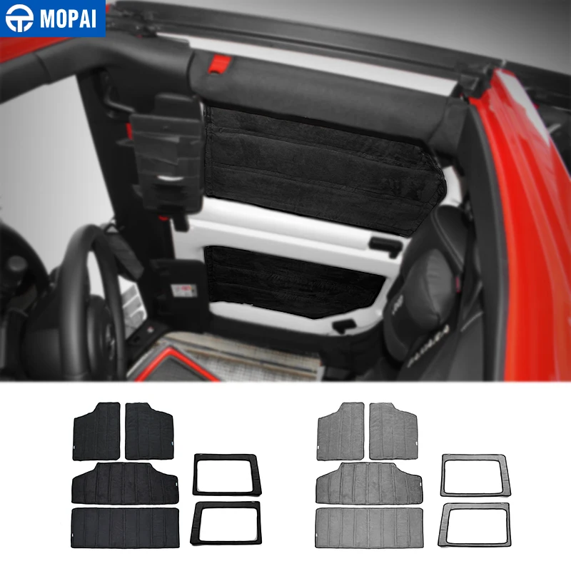 MOPAI Car Interior Rear Window And Roof Mesh Hardtop Heat Insulation