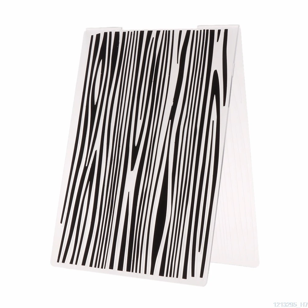 

Plastic Embossing Folder Template for DIY Scrapbook Photo Album Card Paper Craft Irregular Design