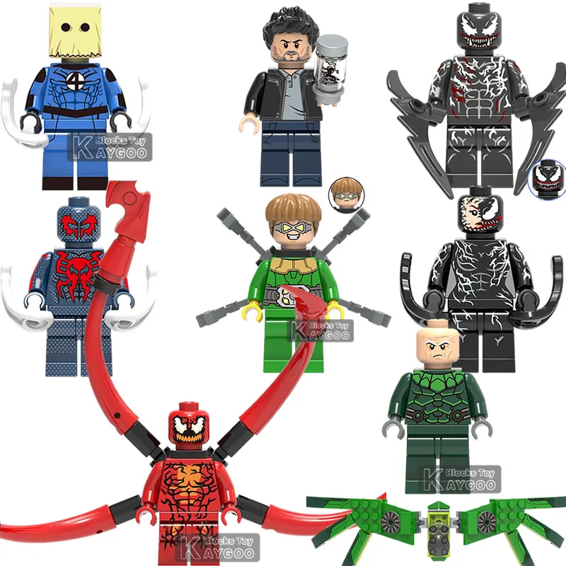 Spiderman,deadpool,superman ANTMANWise-hawk Nano Block Lego Marvel Super Heroes 