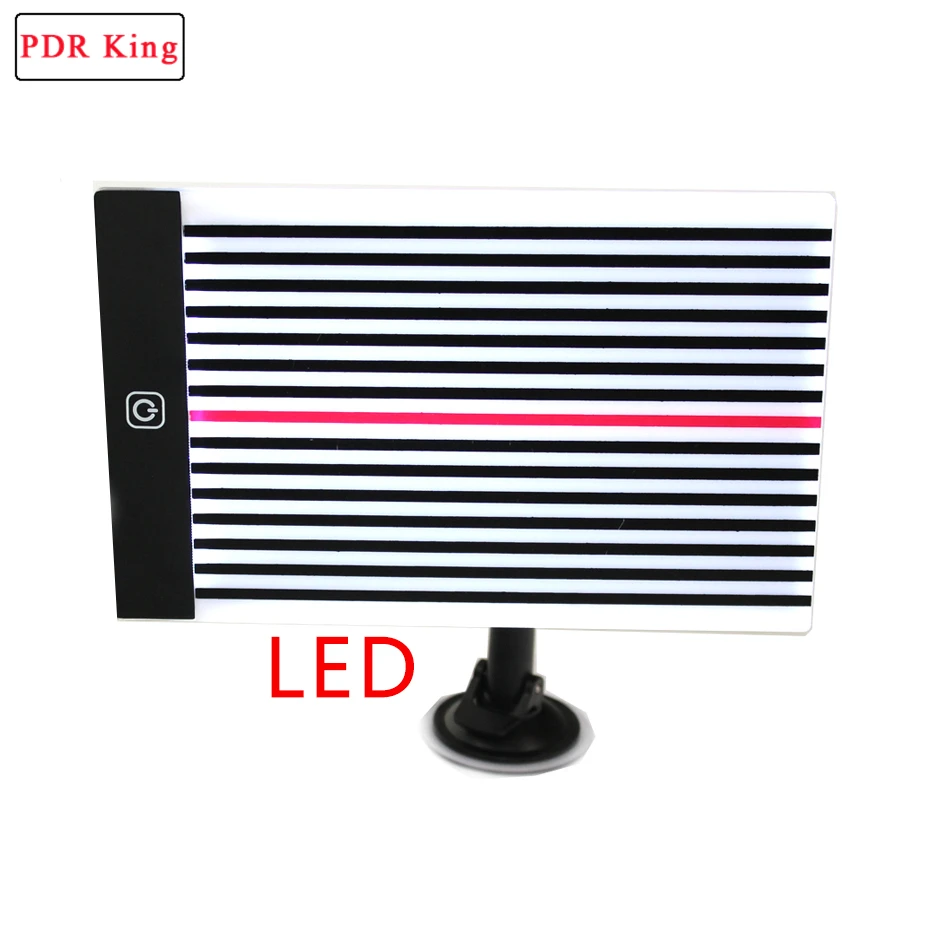 PDR-Lumière de tableau de ligne de lampe à LED, réflecteur de bosses,  outils de réparation de bosses, détecteur de bosses, utilisé pour enlever  la carrosserie de la voiture - AliExpress