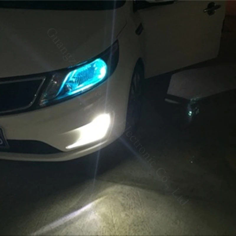 Emissor de Luz Lâmpada do Bulbo Wljh h8 9005 9006 Diodo Lâmpadas Led Carro 12 v 24 Automóveis Luzes Diurnas Drl Auto Nevoeiro 2x80 w 1200lm h7 16 carro 12 V 24 V Automóveis Luzes