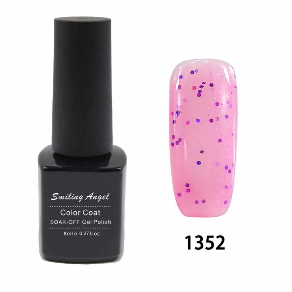 Smiling Angel Primer Gel Nail Polish UV LED Soak off Top Base Coat Long