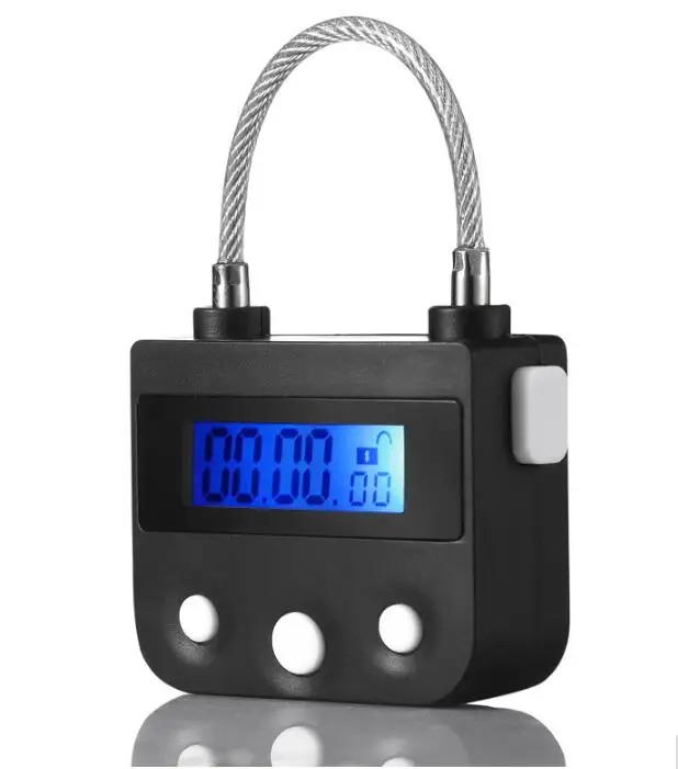 Electronic-Digital-Time-Lock-Bondage-Timer-Locks-Handcuffs-Mouth-Gag ...