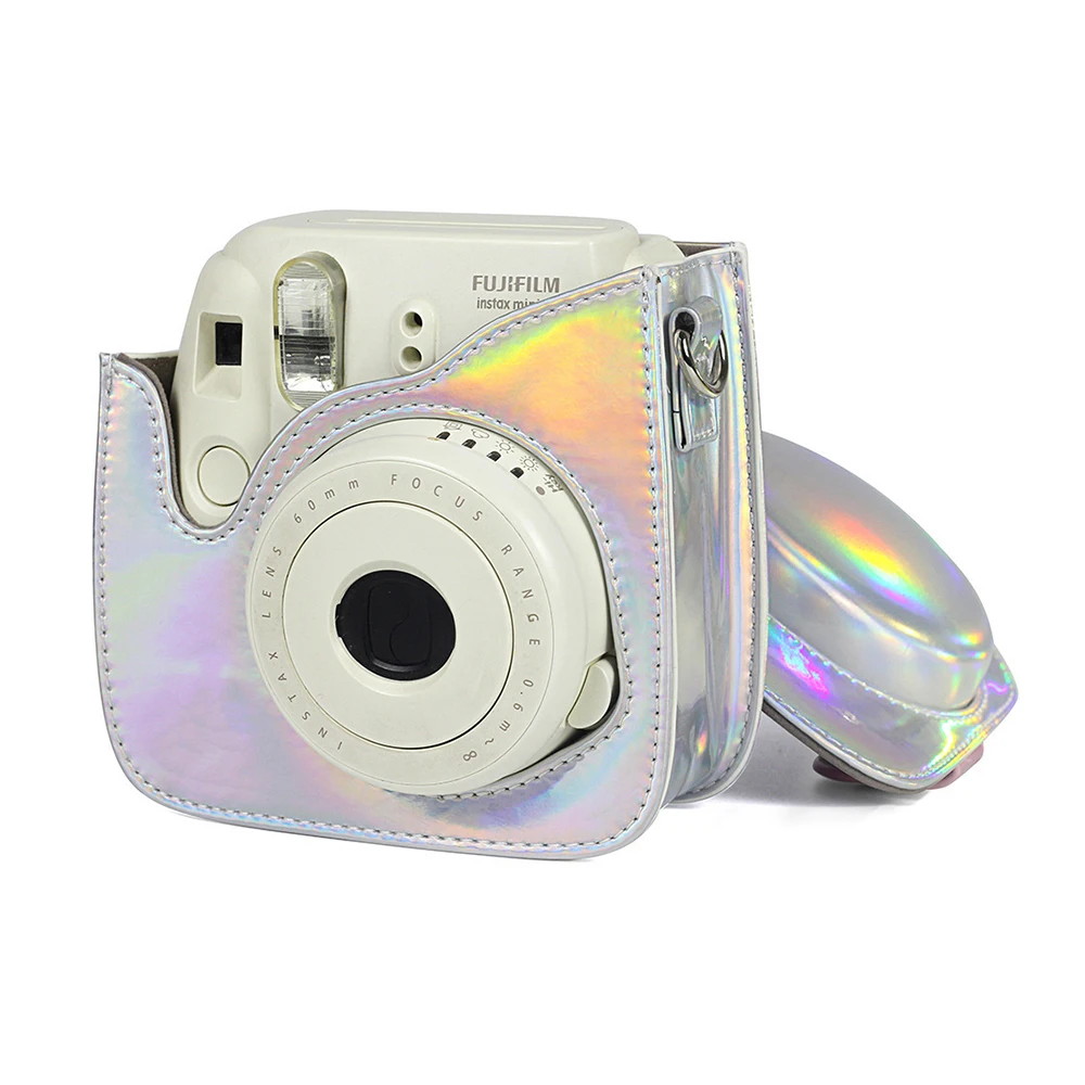Для Fuji Fujifilm Instax Mini 9 Mini 8 8+ защитный чехол для мгновенной камеры сумка Лазерная Аврора Аксессуары для фотографии