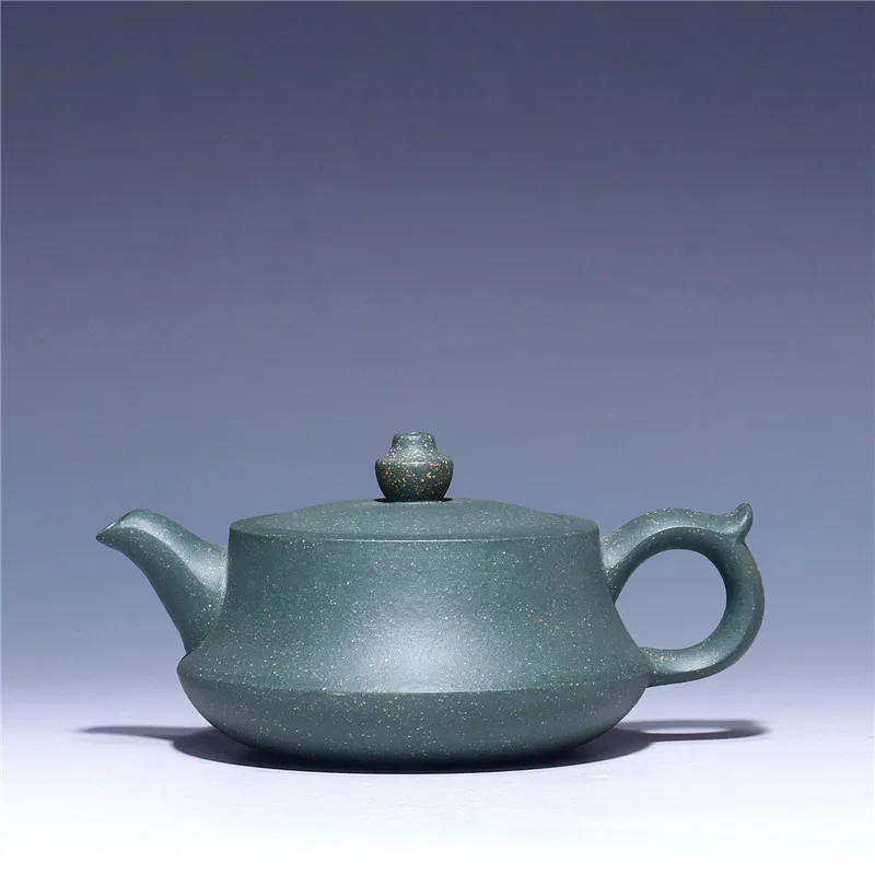170 мл зеленый грязевой керамический чайник сырой руды фиолетовая глина пуэр черный чай чайник Исин Zisha чайник