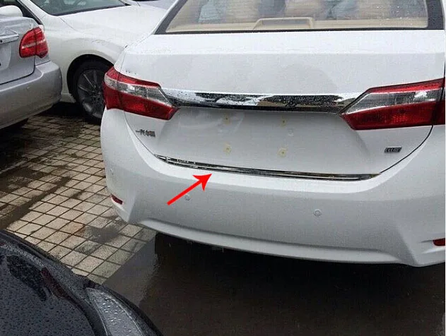 

Rear Trunk Trim lid Cover Tailgate Door Tail Gate Cover For Toyota Corolla 2016 2017