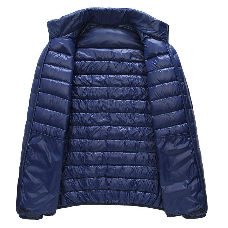 White Duck Down Jacket Men Ultralight OutdoorSport Parkas