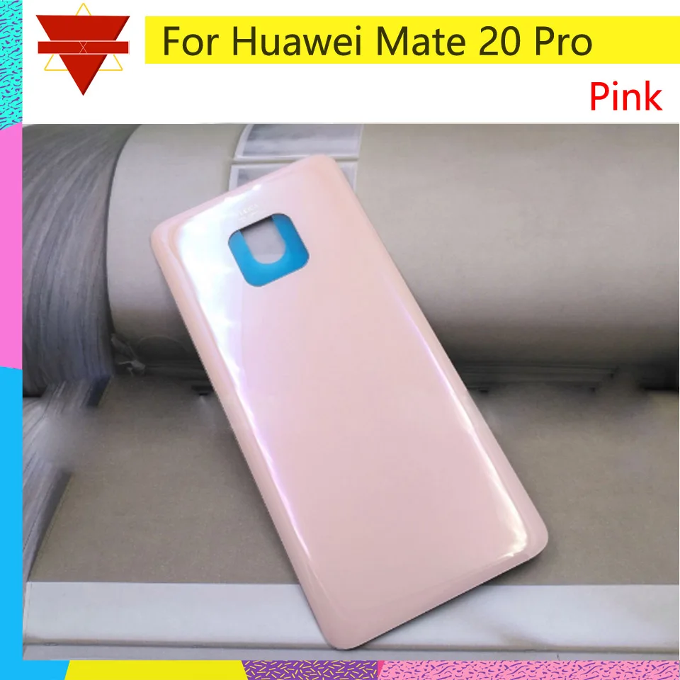 10pcs \ llot 6,3" Чехол На заднюю крышку для huawei Коврики 20 Pro LYA-L09, LYA-L0C LYA-L29 задней крышки батарейного отсека реального шасси двери