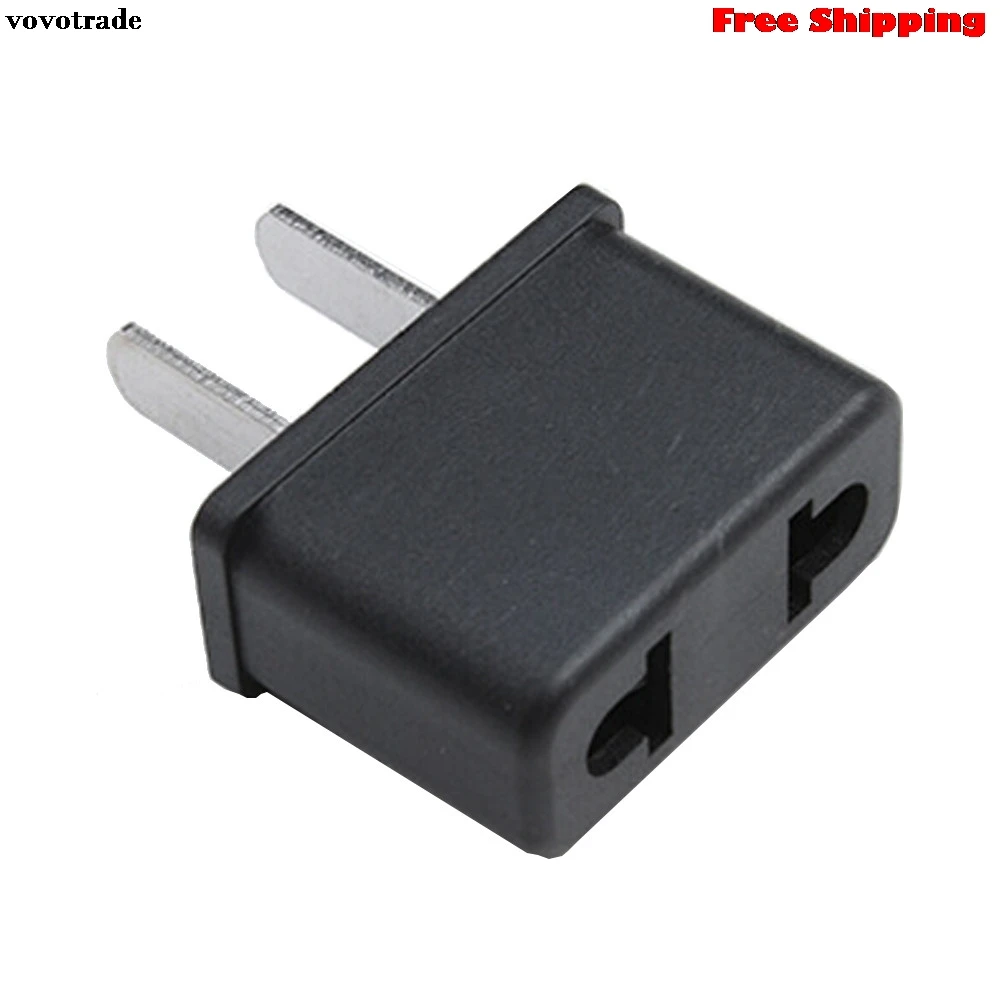 

vovotrade USA US To EU Europe AU Charger Power Plug Adapter Converter Wall Plug Home US regulatory adapter Free Shipping