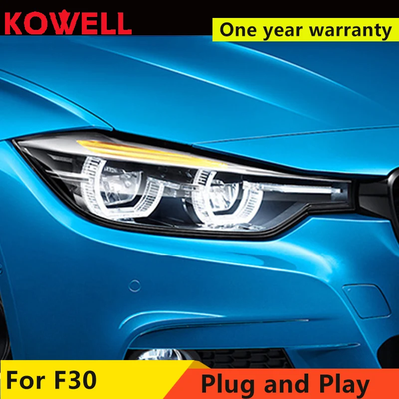 Автомобильный Стайлинг для BMW 316i 320i 328 335 фар 2013 2015 F30 светодиодный фонарь всех в