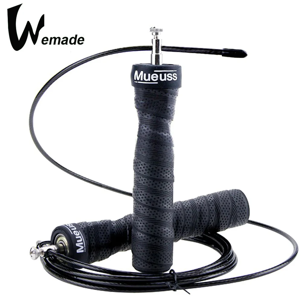 

Crossfit Jump Rope Skipping Rope Adjustable Length 3M Black