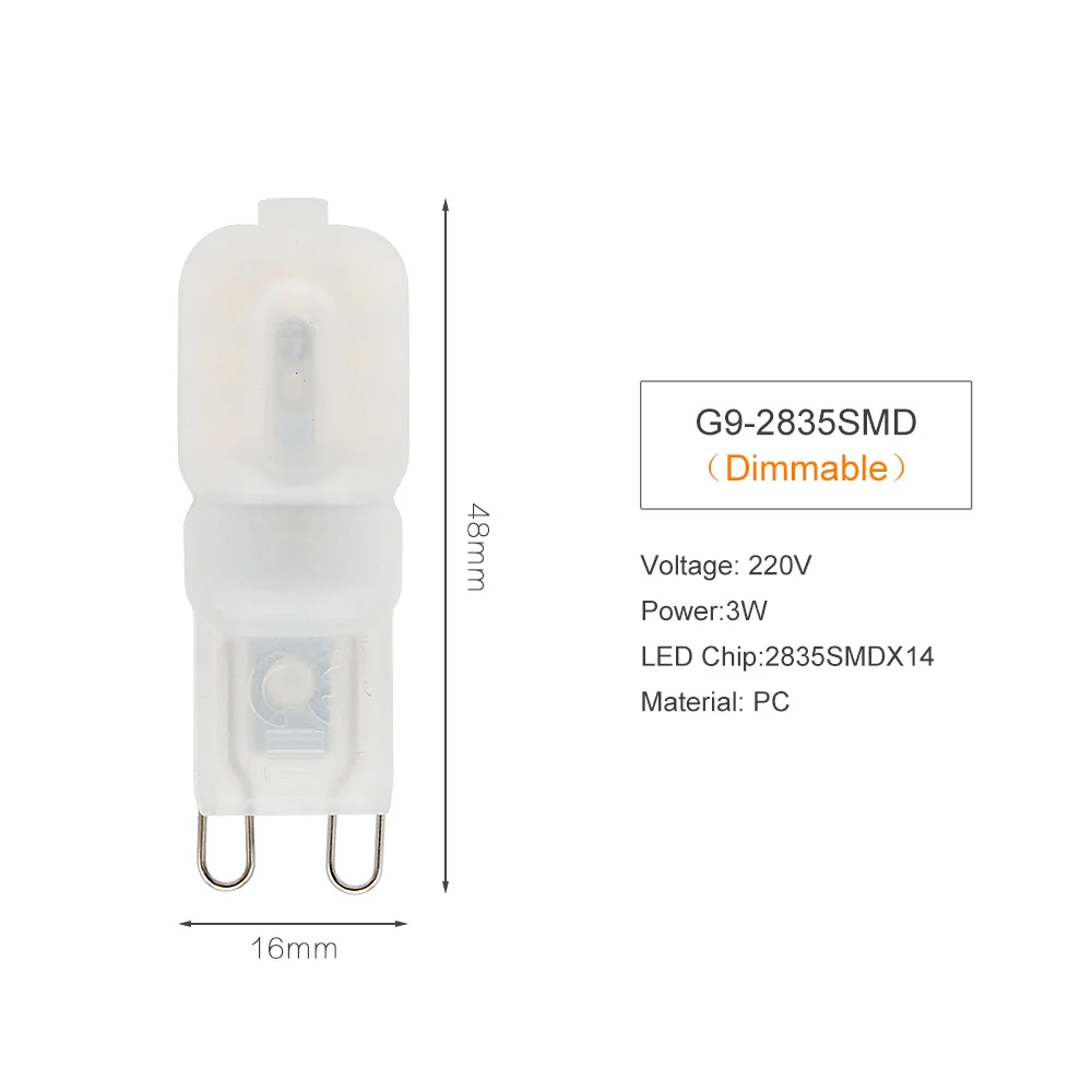 Светодиодный светильник ANBLUB 10 шт. 3 Вт 5 2835 SMD 220 В 240 в 14 22 SMD|Светодиодные лампы и