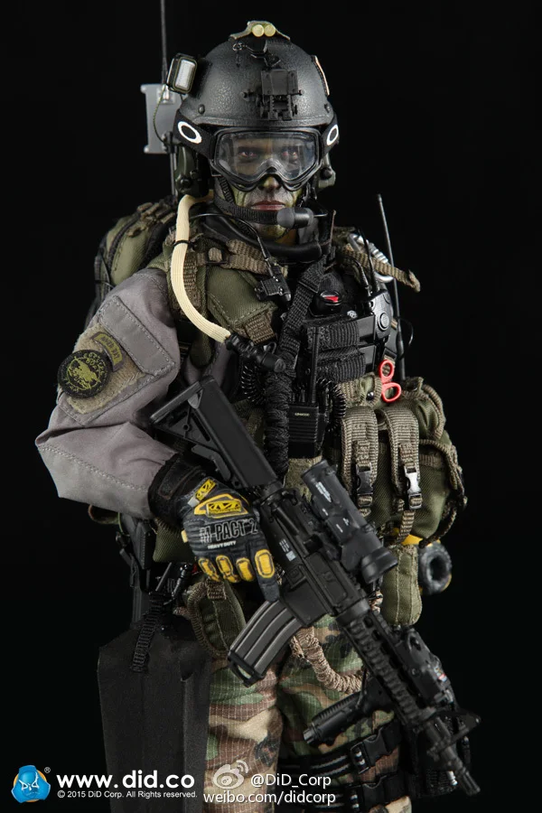 DID 1//6 MA1002 US Army SBT-22 Special Boat Force Head Sculpt For 12/" Action
