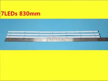 Tira 7 da luz do fundo do diodo emissor de luz para lg innotek 17y 43inch-a-type 43uj6307 43uj634v 43lj594v hc430