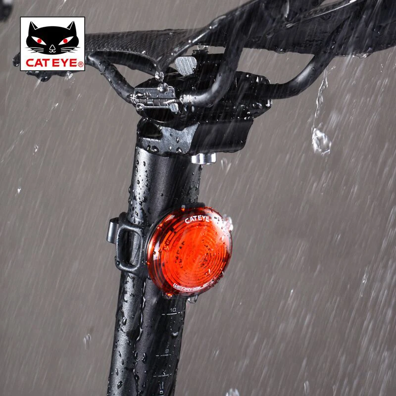CATEYE WEARABLE X Cycling Tail Rear Light Bicycle Safety Taillight USB
