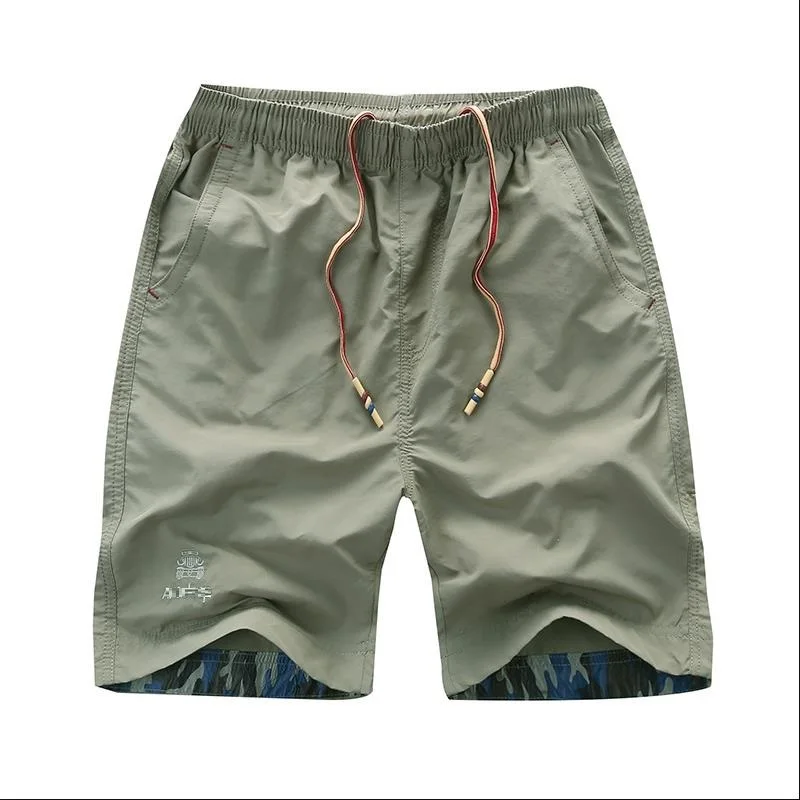 Летние мужские быстросохнущие шорты и свободные мужские повседневные шорты