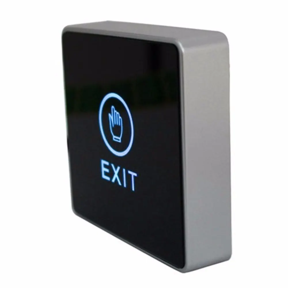 LESHP кнопочная сенсорная кнопка для выхода двери Eixt Кнопка выпуска для системы контроля доступа для обеспечение домашней безопасности с светодиодный индикатором