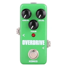 KOKKO FOD3 Mini Pedal Overdrive Pedal Efectos de Guitarra Portatil Alta Calidad Guitar Parts & Accessories