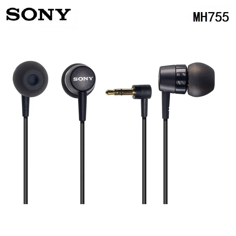

100% Original sony MH755 in-ear For Sony earbuds Headset Earphone for SBH20 SBH50 SBH52 Bluetooth Device