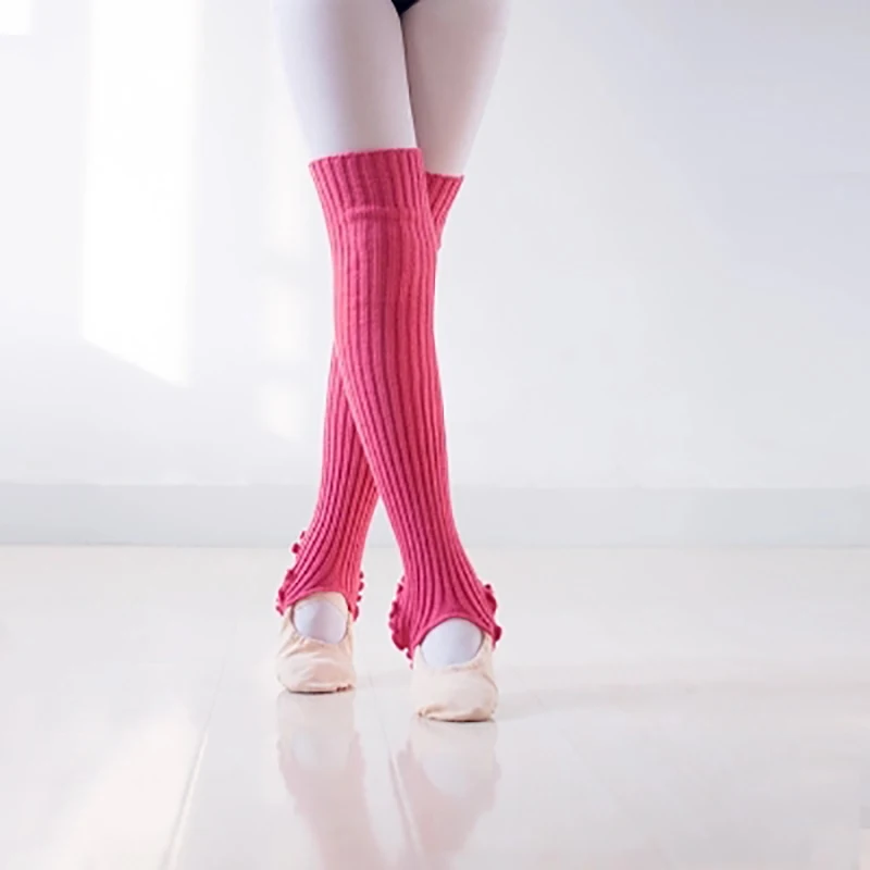 

Wholesale Women Calf Knitted Leg Warmer For Ballet Dance Girls Professional Ballet Socks Children Gym Latin Ballet Dance Socking
